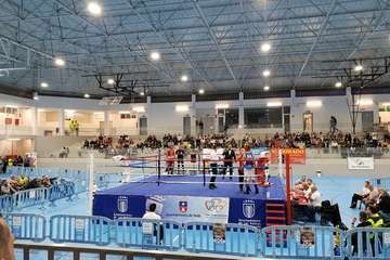 El boxeo volvió a Telde con una velada en el Pabellón Juan Carlos Hernández (Foto TA)